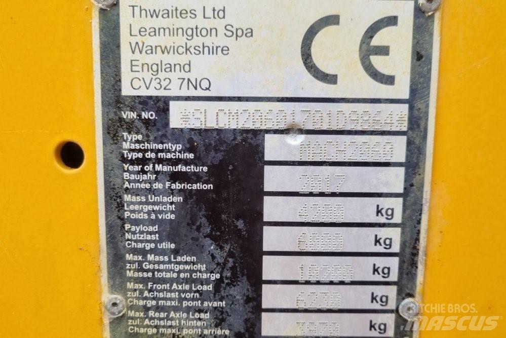 Thwaites 6T dömper 鉸接式起吊車