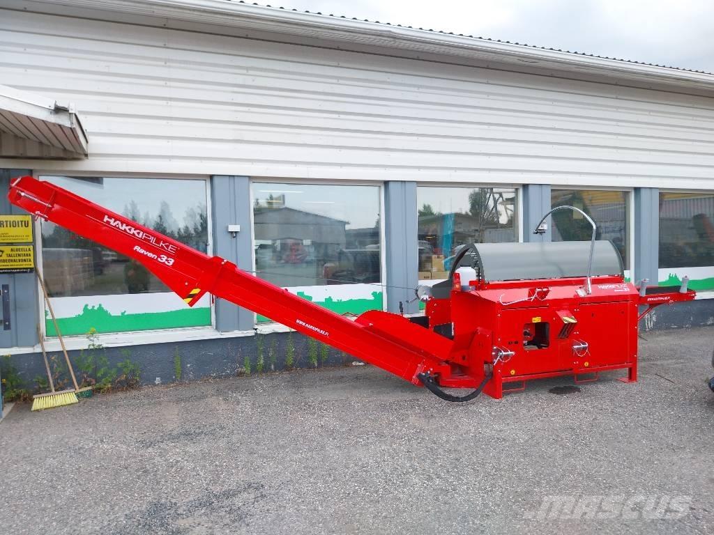Hakki Pilke Raven 33 木材分離器和切割機