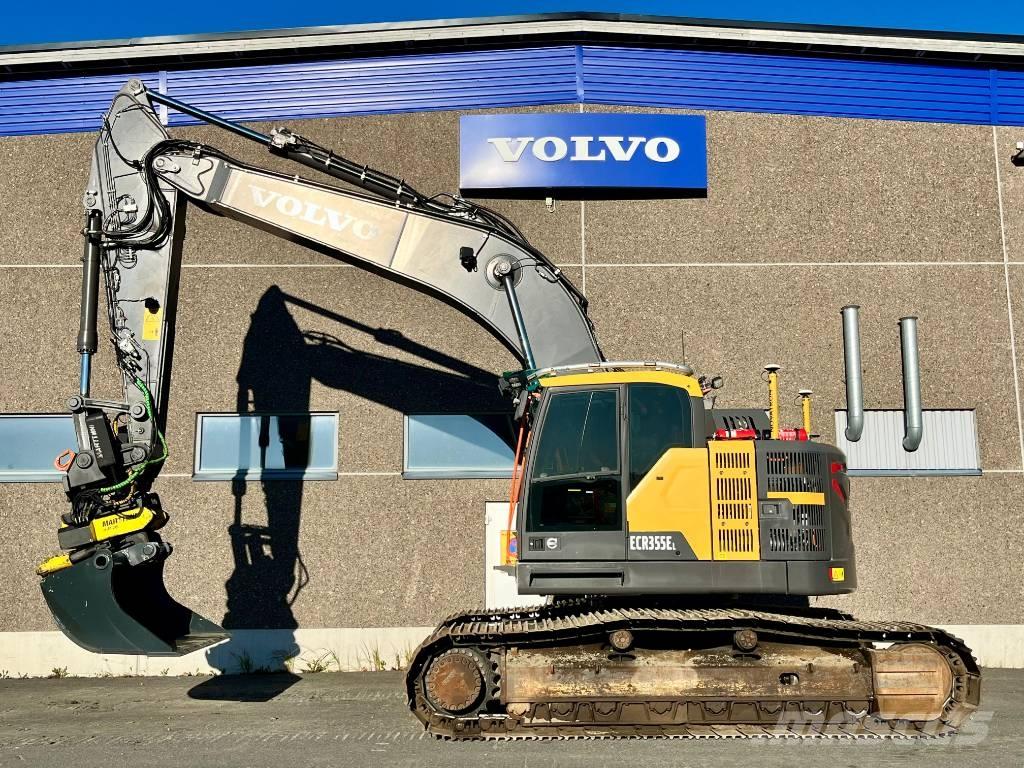 Volvo ECR 355 E 履帶式 挖土機/掘鑿機/挖掘機