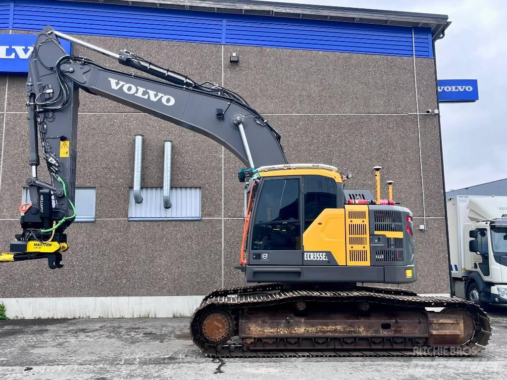 Volvo ECR 355 E 履帶式 挖土機/掘鑿機/挖掘機
