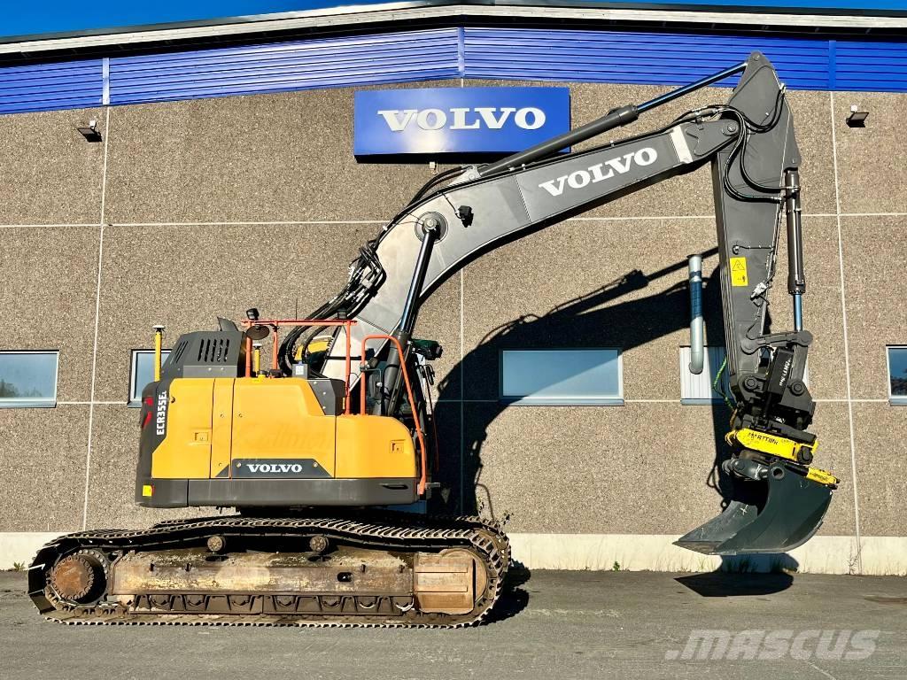 Volvo ECR 355 E 履帶式 挖土機/掘鑿機/挖掘機