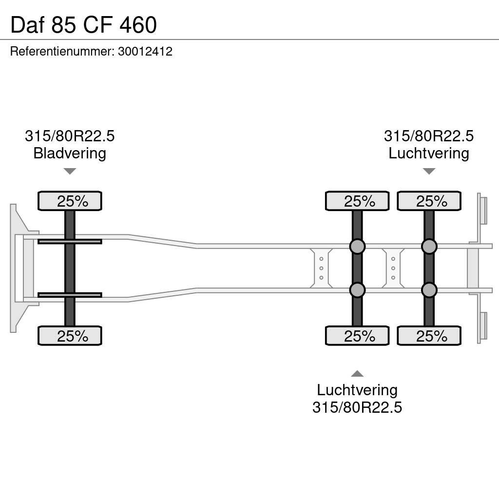 DAF 85 CF 460 貨櫃框架卡車