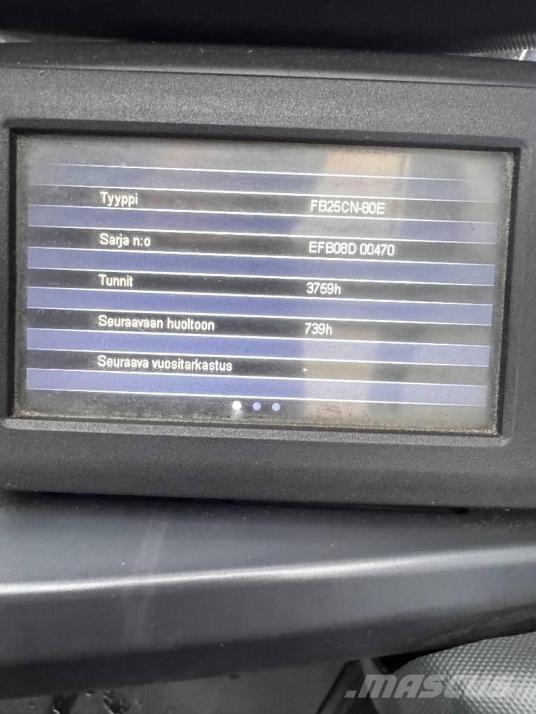 Mitsubishi FB 25 CN 電動堆高機