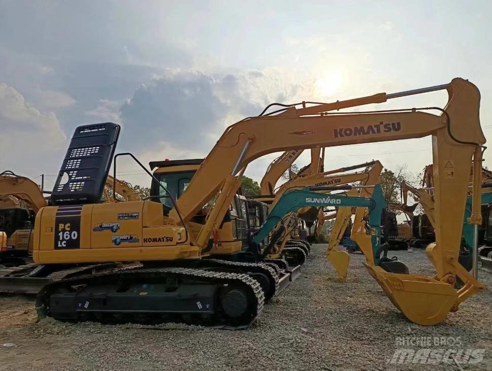 Komatsu PC 160 LC 履帶式 挖土機/掘鑿機/挖掘機