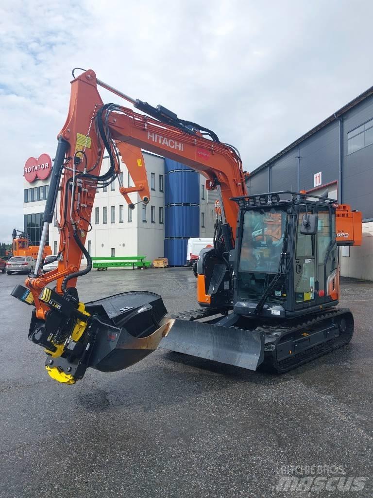 Hitachi ZX 95 US-7 中型挖土機/掘鑿機/挖掘機 7t-12t