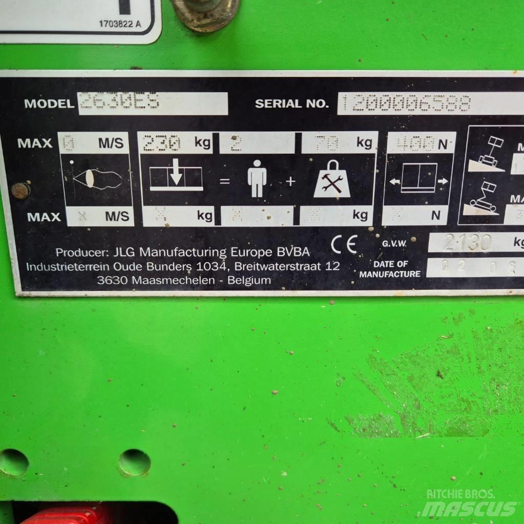 JLG 2630 ES 剪式升降機