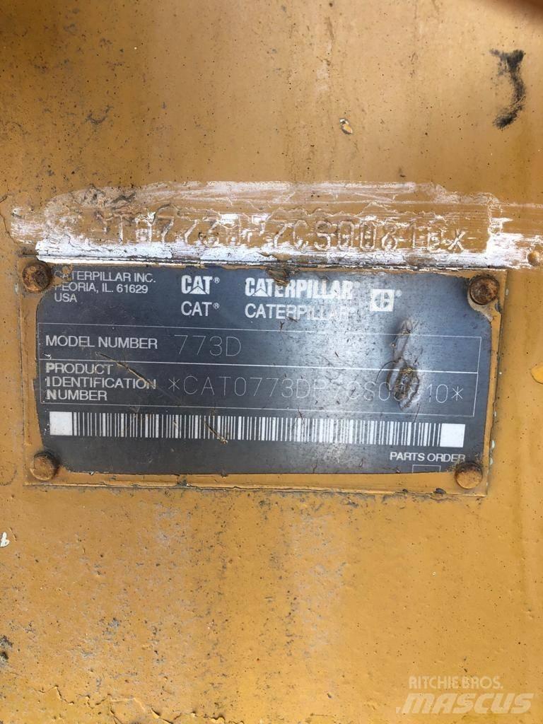 CAT 773 D 剛性傾卸卡車