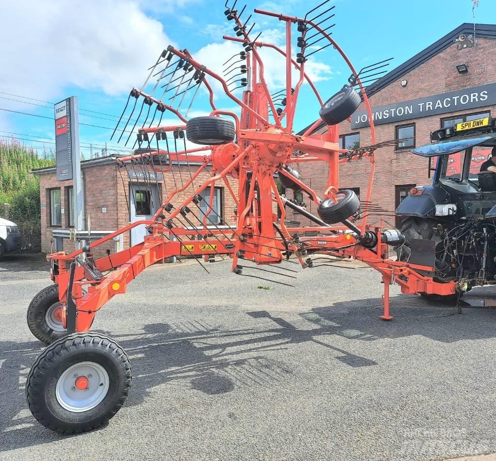 Kuhn GA 6501 耙與翻草機