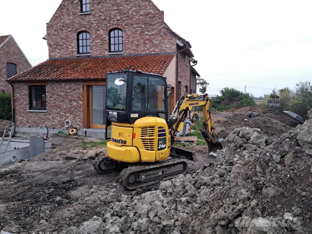 Komatsu pc24 mr 小型挖土機/掘鑿機<7t(小型挖掘機)