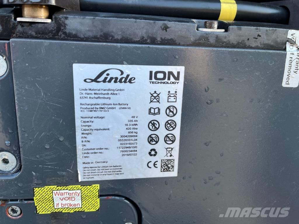 Linde E 16 P Li-ION 電動堆高機
