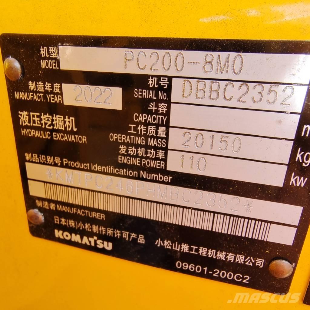Komatsu PC 200 履帶式 挖土機/掘鑿機/挖掘機
