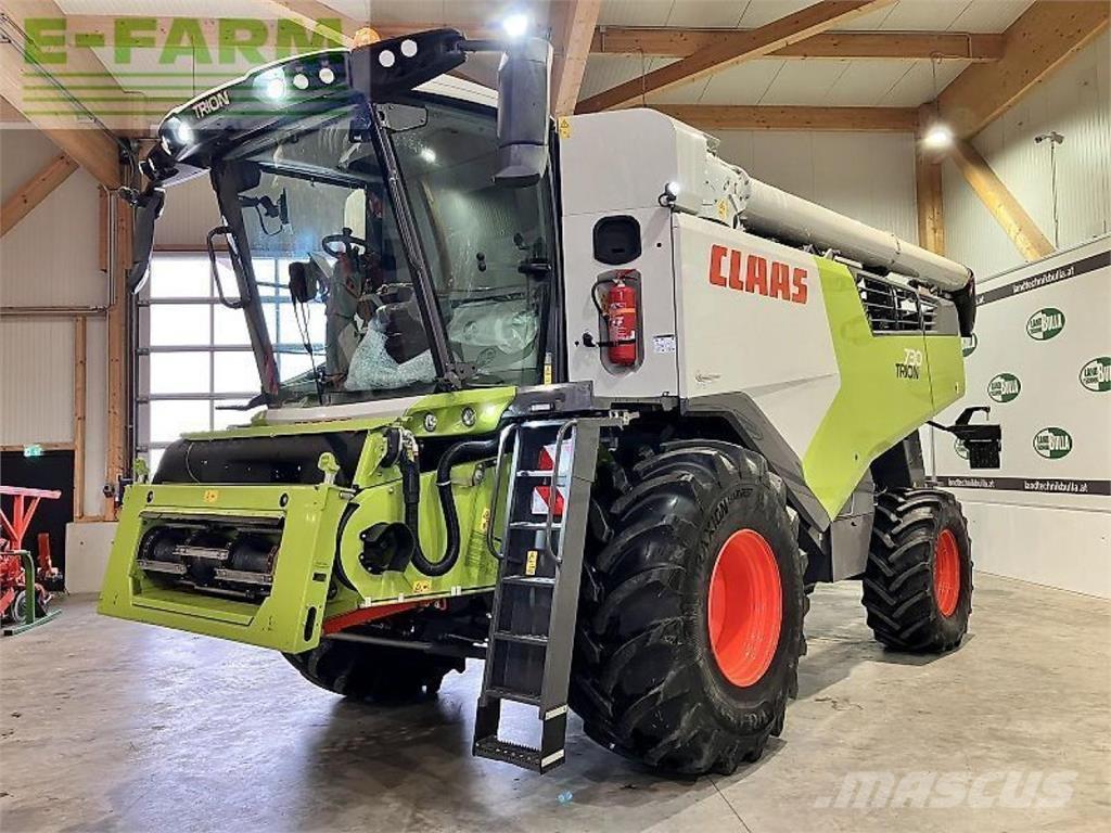 CLAAS trion 730 聯合收穫機