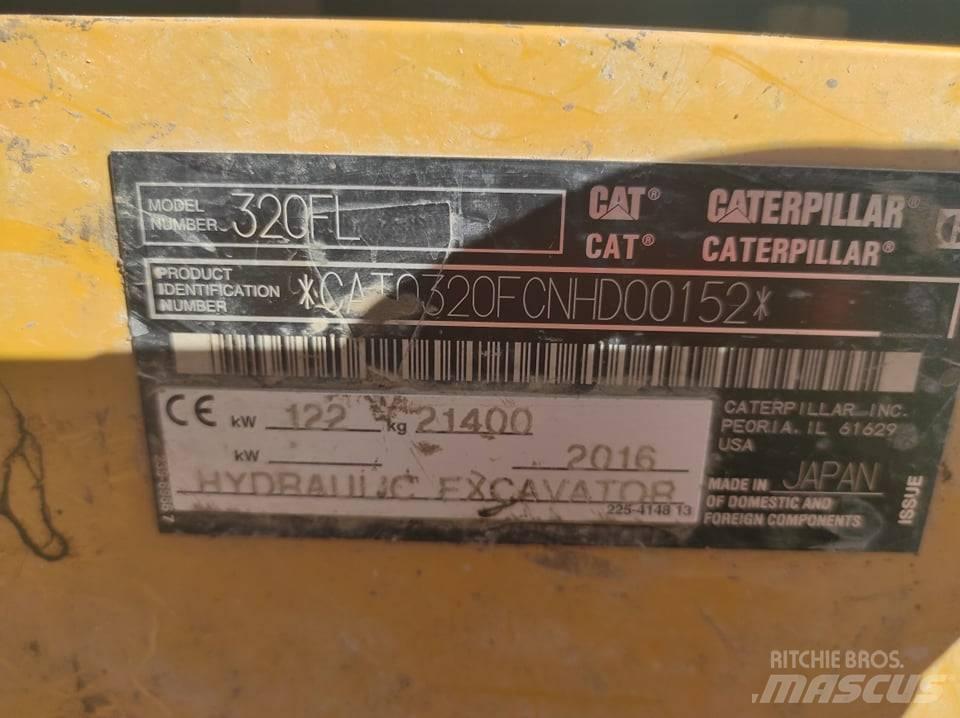 CAT 320 FL 3D 履帶式 挖土機/掘鑿機/挖掘機