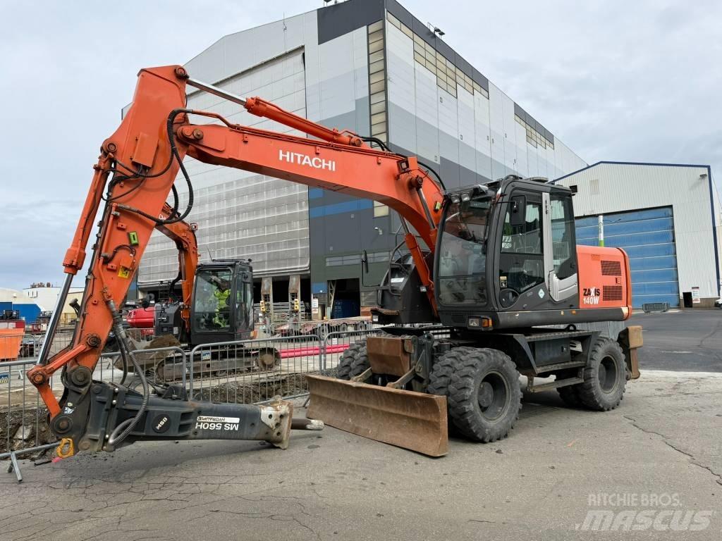 Hitachi ZX 140 W-3 旋轉式挖土機/掘鑿機/挖掘機