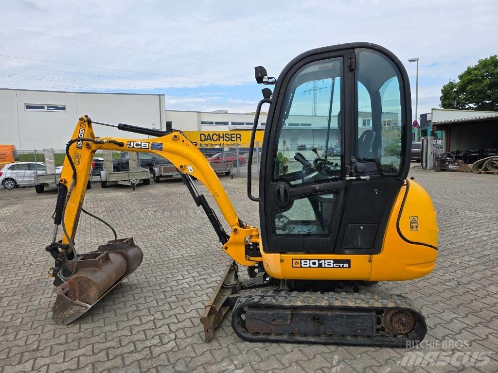 JCB 8018 CTS 小型挖土機/掘鑿機<7t(小型挖掘機)