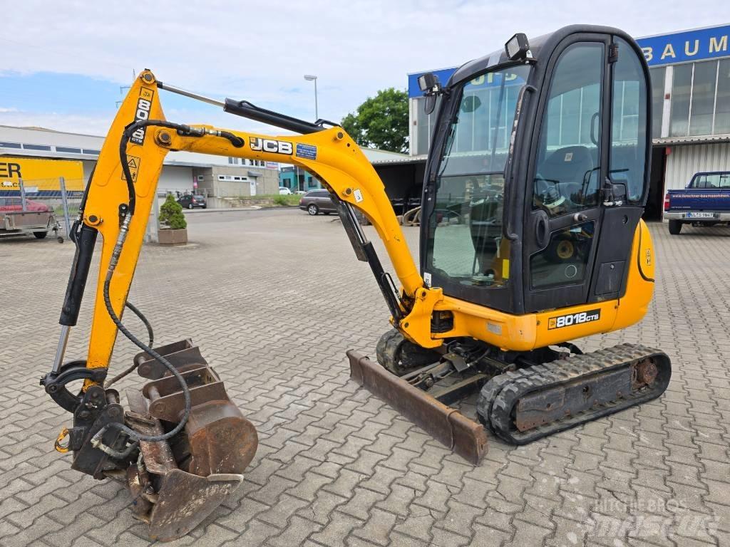 JCB 8018 CTS 小型挖土機/掘鑿機<7t(小型挖掘機)