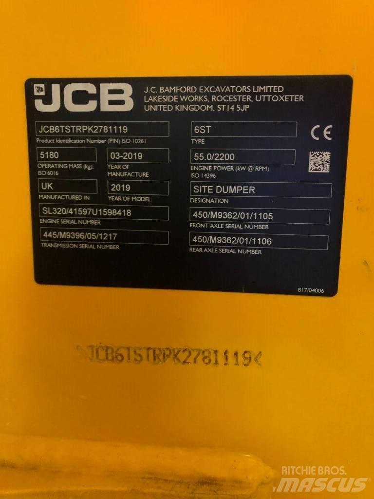 JCB 6 ST 側卸礦車