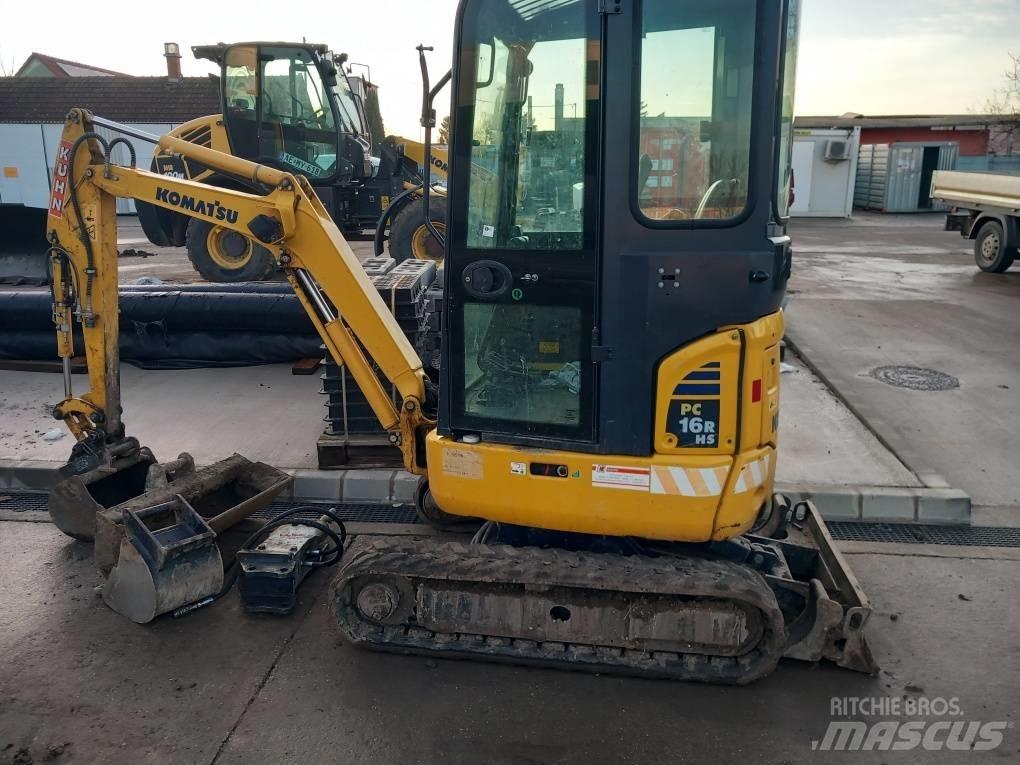 Komatsu PC 16 R-3HS 小型挖土機/掘鑿機<7t(小型挖掘機)