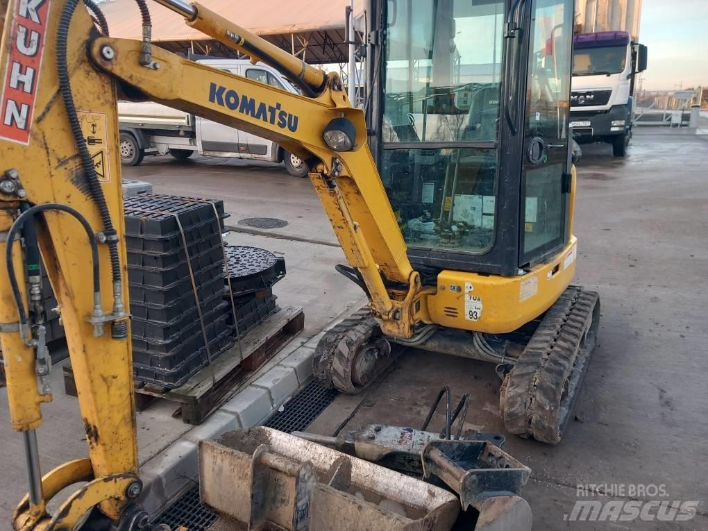 Komatsu PC 16 R-3HS 小型挖土機/掘鑿機<7t(小型挖掘機)