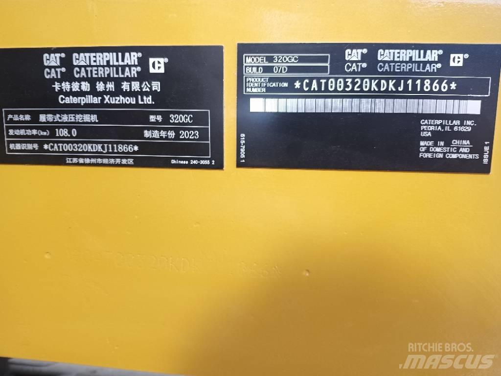 CAT 320 GC 履帶式 挖土機/掘鑿機/挖掘機