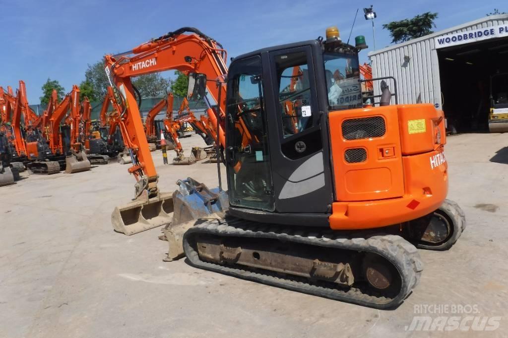 Hitachi ZX 85 US B-6 中型挖土機/掘鑿機/挖掘機 7t-12t