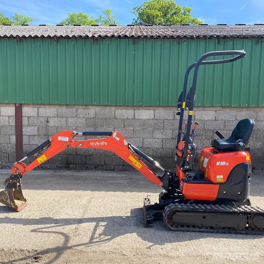 Kubota U10-3 小型挖土機/掘鑿機<7t(小型挖掘機)