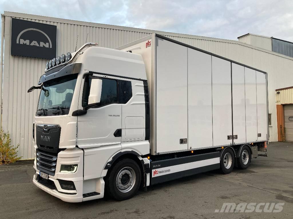 MAN TGX 26.510 貨箱式卡車