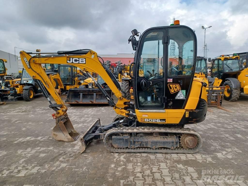 JCB 8026 CTS 小型挖土機/掘鑿機<7t(小型挖掘機)