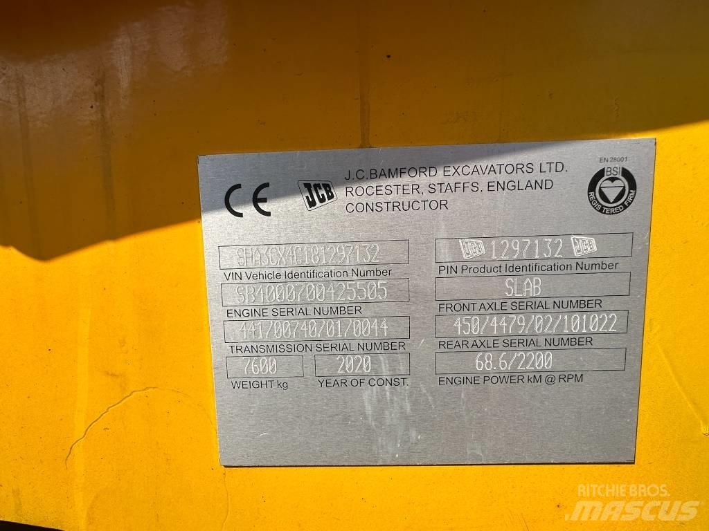JCB 3 CX 反鏟裝載機