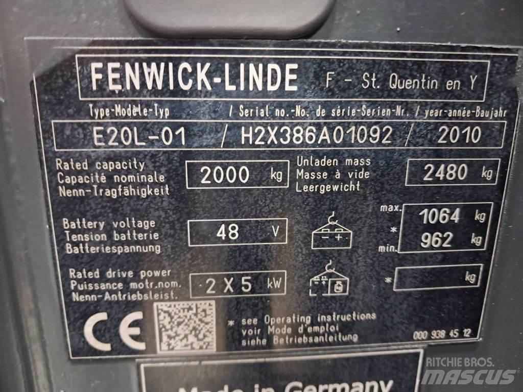 Linde E20L-01 堆高機(叉車)-其他