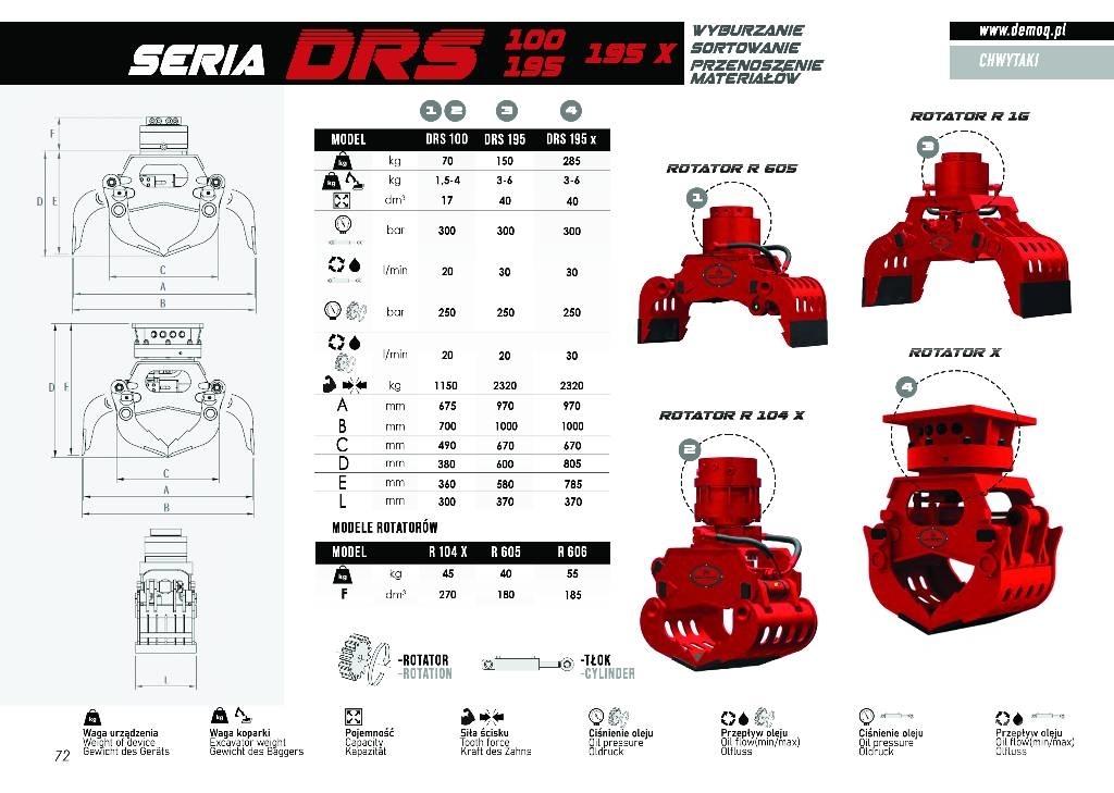  DEMOQ DRS700 兩爪吊夾