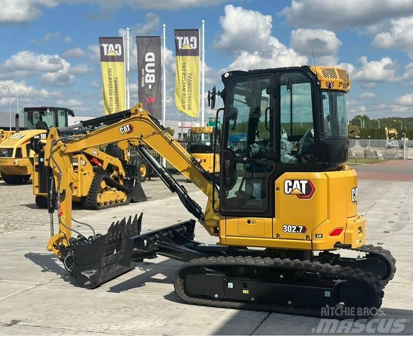 CAT 302.7 CR 小型挖土機/掘鑿機<7t(小型挖掘機)