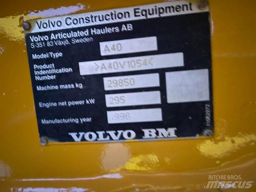 Volvo A40C 鉸接式起吊車