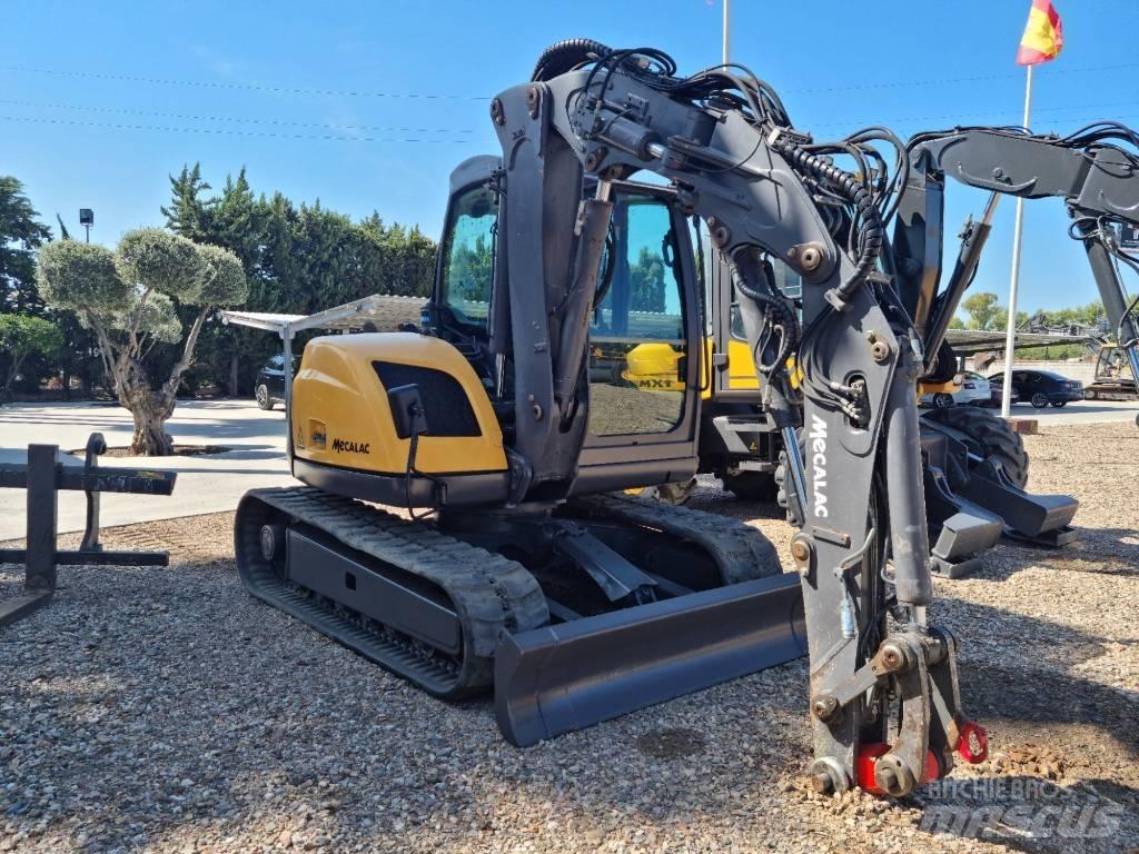 Mecalac 8 M CR 中型挖土機/掘鑿機/挖掘機 7t-12t