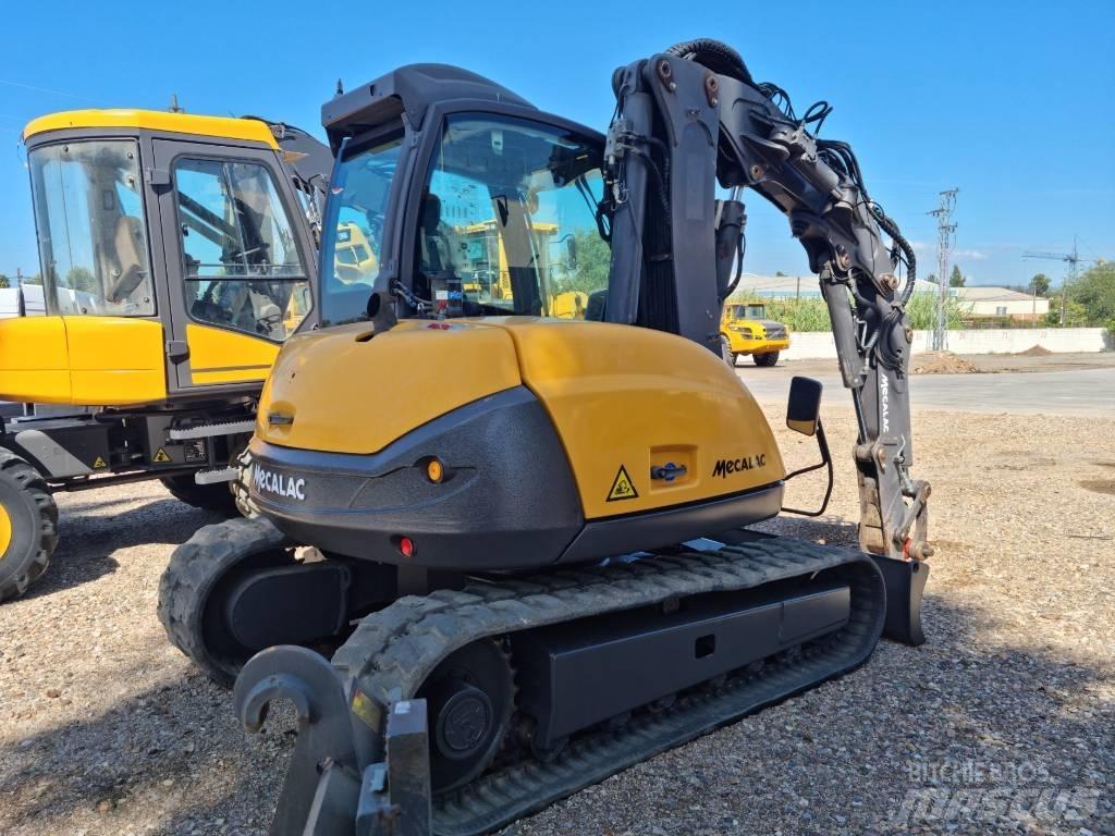 Mecalac 8 M CR 中型挖土機/掘鑿機/挖掘機 7t-12t