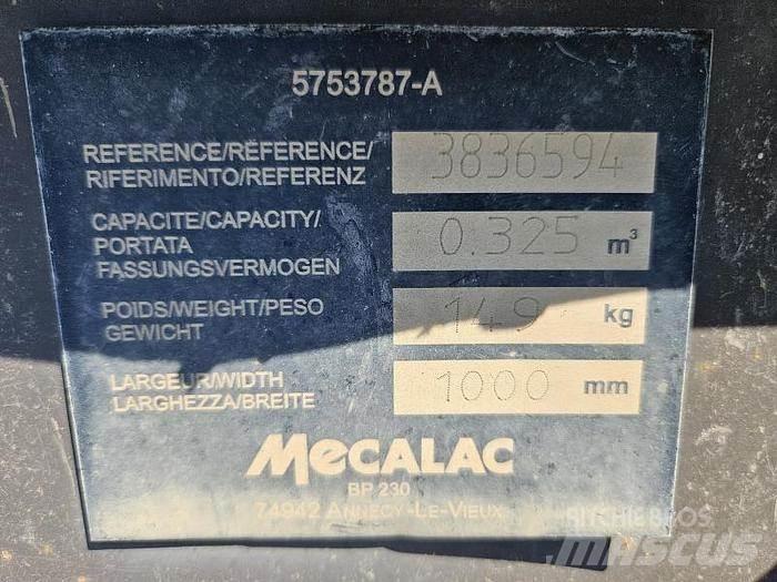 Mecalac Connect 鏟斗