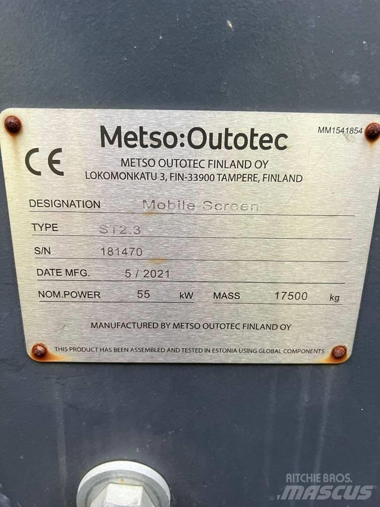 Metso ST2.3 移動式篩選機