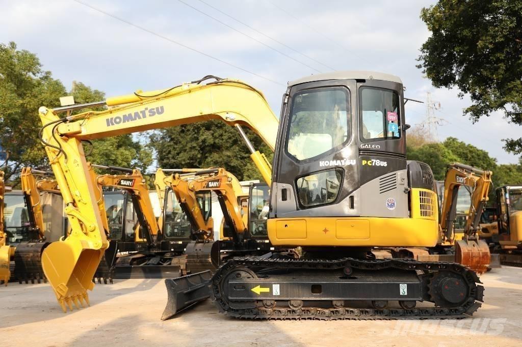 Komatsu PC 78 US-6 中型挖土機/掘鑿機/挖掘機 7t-12t