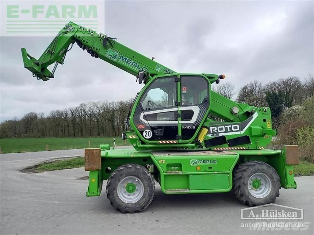 Merlo roto r40.18 農業用伸縮臂裝載機