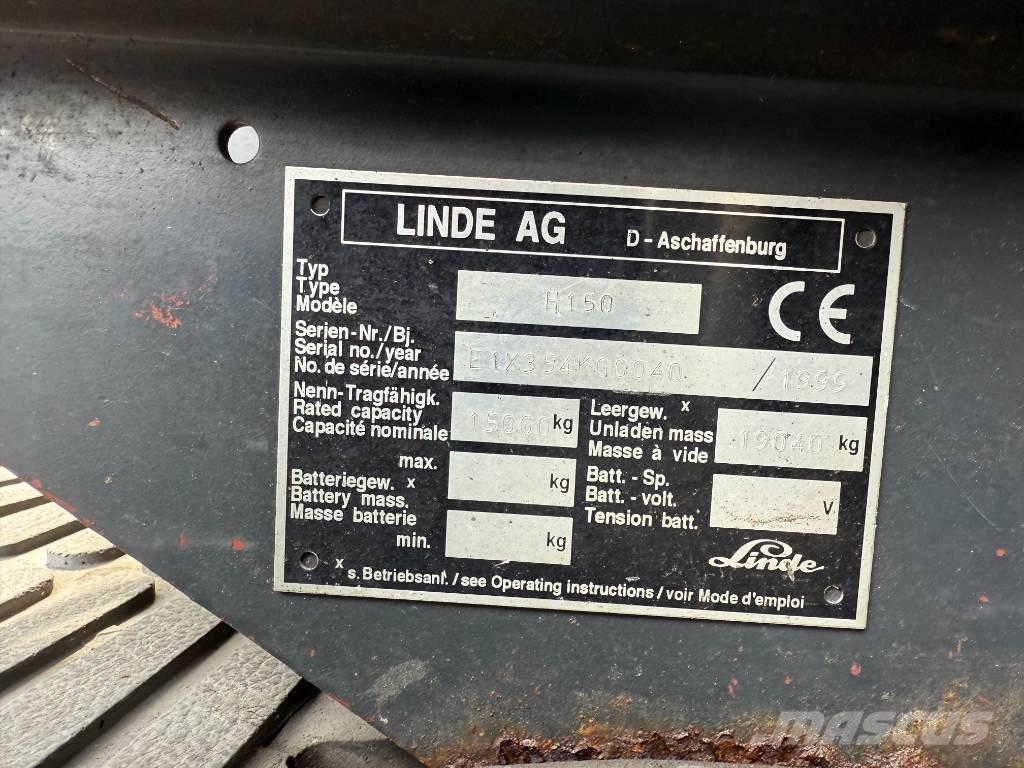 Linde H 150 D 柴油卡車