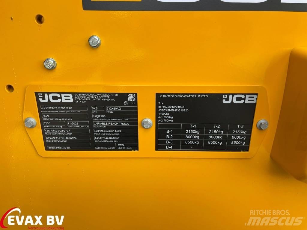 JCB 532-60 農業用伸縮臂裝載機