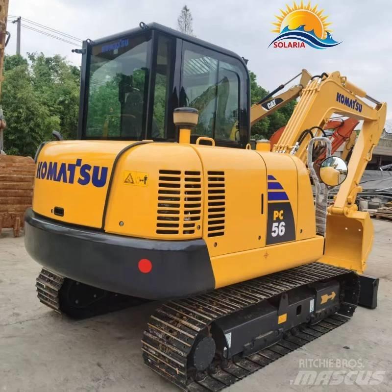 Komatsu PC 56 小型挖土機/掘鑿機<7t(小型挖掘機)