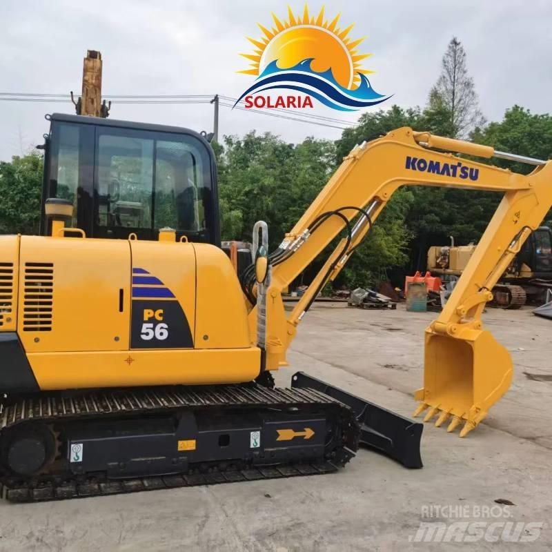 Komatsu PC 56 小型挖土機/掘鑿機<7t(小型挖掘機)