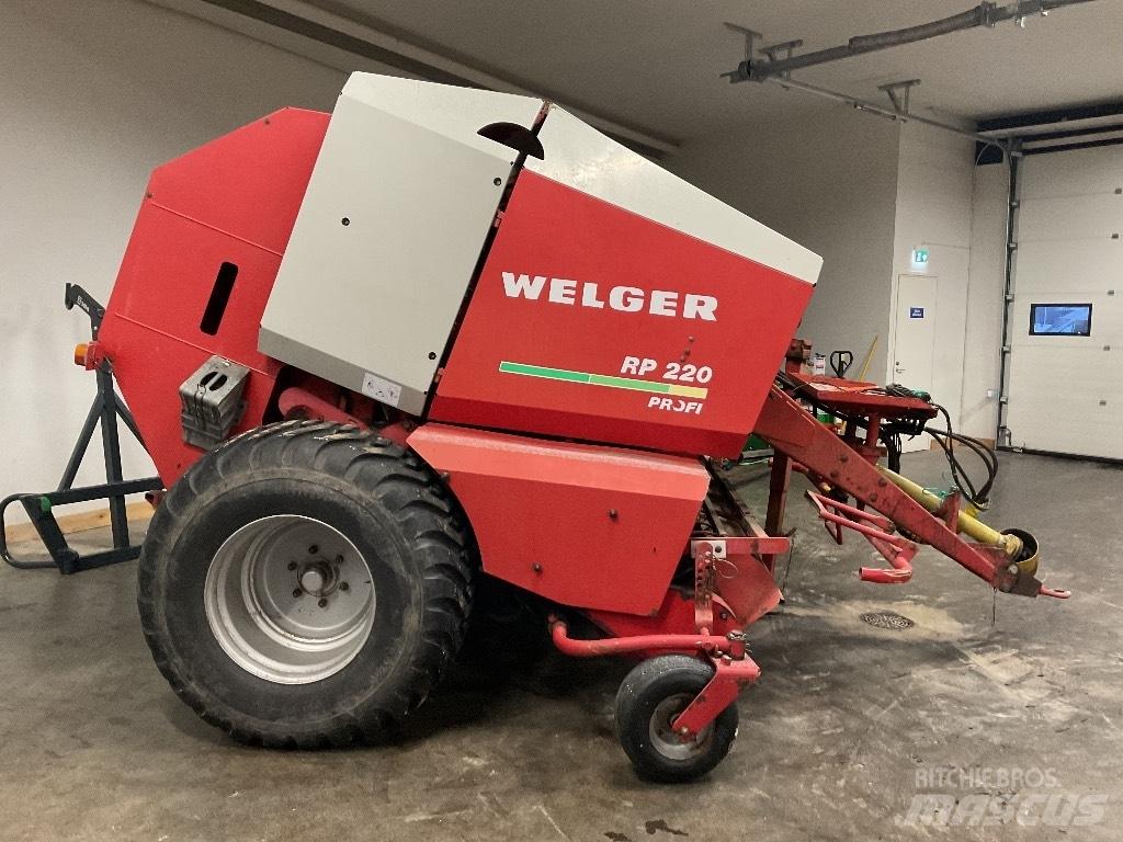 Welger RP220 PROFI 圓型牧草打包機