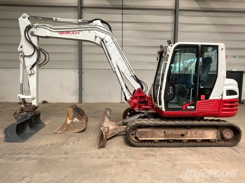 Takeuchi TB 290 中型挖土機/掘鑿機/挖掘機 7t-12t