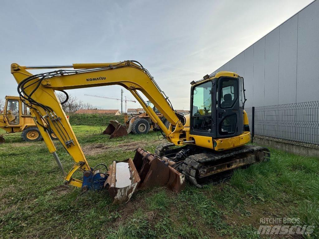 Komatsu PC 80 MR-3 中型挖土機/掘鑿機/挖掘機 7t-12t
