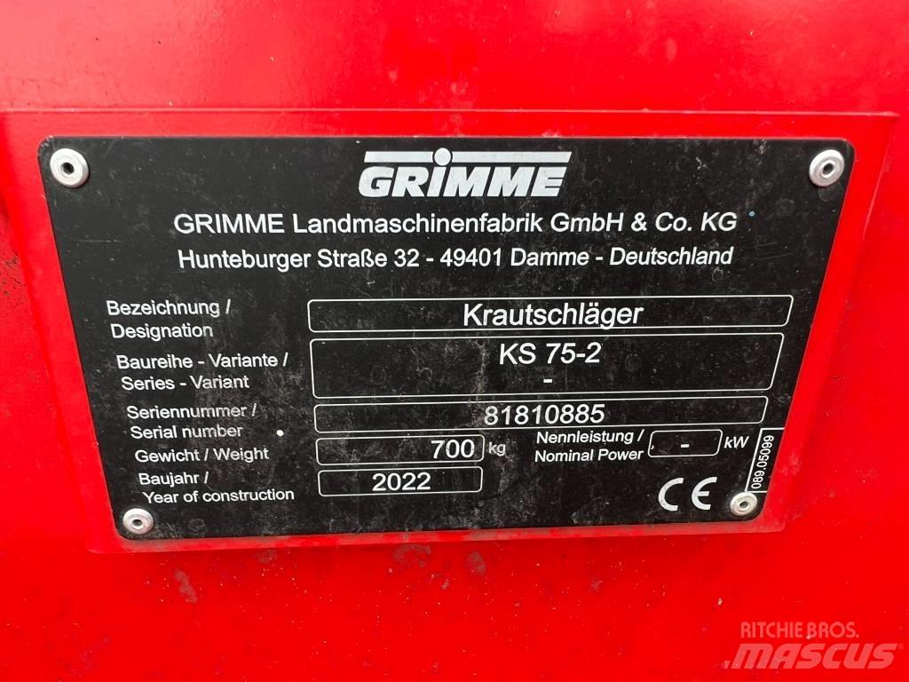 Grimme KS 75-2 去莖葉機