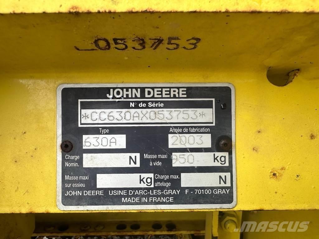 John Deere 630 A 牧草收穫機