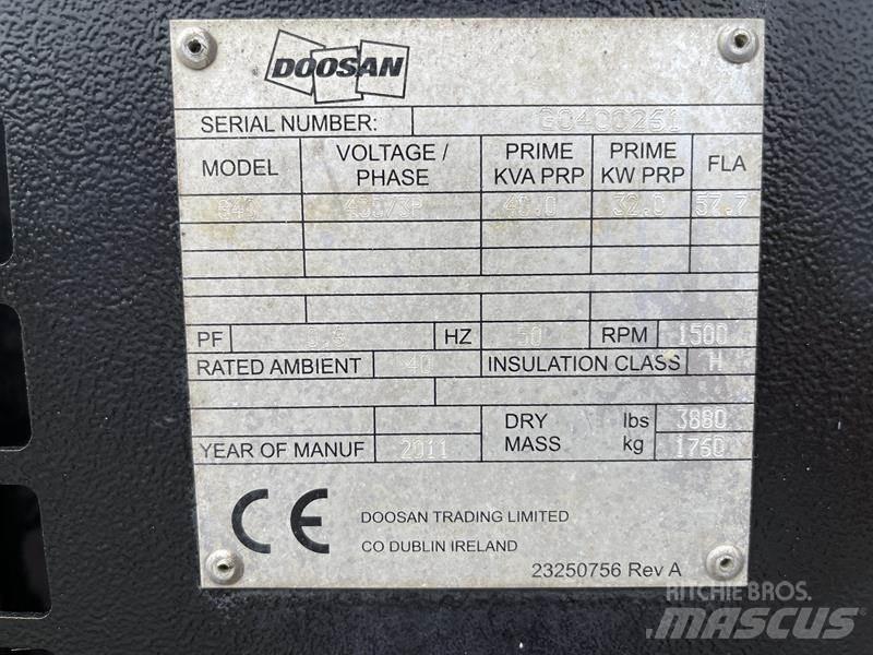 Doosan G 40 柴油發電機