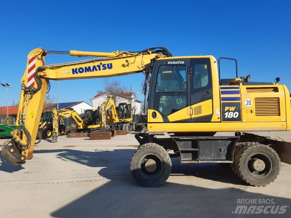 Komatsu PW180-11 旋轉式挖土機/掘鑿機/挖掘機